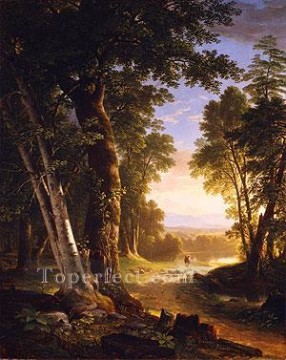 El paisaje de hayas Asher Brown Durand bosque Pinturas al óleo